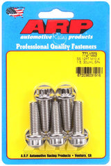 ARP M10 x 1.50 x 30 12pt SS Bolts (5/pkg) #772-1003