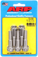 ARP M10 x 1.50 x 45 12pt Stainless Steel Bolts (Set of 5) #772-1006