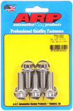 ARP M10 x 1.25 x 25 SS 12pt Bolts (5/pkg) #773-1002