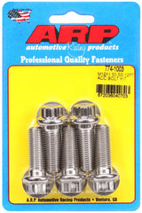 ARP M12 x 1.50 x 35 12pt SS Bolts - Pack of 5 #774-1003