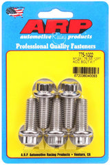 ARP M12 x 1.75 x 30 12pt SS Bolts (5/pkg) #775-1002