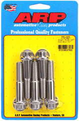 ARP M12 x 1.75 x 60 12pt SS Bolt Kit (5/Pkg) #775-1007