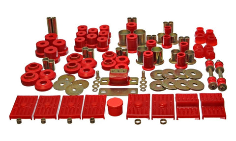 Energy Suspension 76-79 Firebird / 75-79 Nova Red Hyper-flex Master Bushing Set