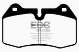 EBC 03-04 Infiniti G35 3.5 (Manual) (Brembo) Redstuff Front Brake Pads