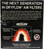 AEM Dryflow Air FIlter Conical 5.5in Base OD x 4.75in Top OD x 5in Height