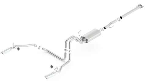 Borla 11-14 Ford F-150 3.5L V6 EcoBoost AT 2/4WD 2/4dr Touring SS Catback Exhaust System