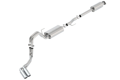 Borla 15-16 Ford F-150 3.5L EcoBoost Ext. Cab Std. Bed Catback Exhaust S-Type Truck Side Exit