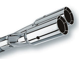 Borla Universal Polished Tip Dual Round Intercooled (inlet 2 1/2in. Outlet 3in) *NO Returns*