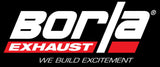 Borla XR-1 Racing Sportsman 4in Inlet/Outlet Center/Center Oval Muffler-4.5in Diameter x 12in Length