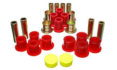 Energy Suspension 87-04 Dodge Dakota / 98-03 Durango 4WD Red Front End Control Arm Bushing Set