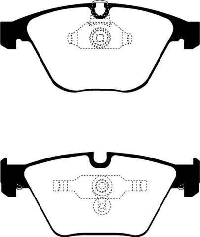 EBC 08-10 BMW M3 4.0 (E90) Yellowstuff Front Brake Pads