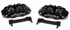 Wilwood Narrow Superlite 4R Rear Caliper & Bracket Kit - Black 97-13 C5/C6 Corvette w/ OEM Rotors