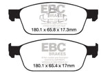 EBC 12+ Ford Focus 2.0 Turbo ST Redstuff Front Brake Pads