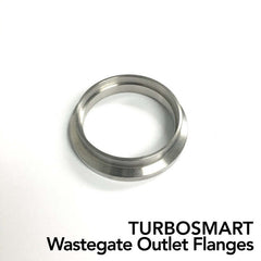 Ticon Industries Turbosmart 40mm Comp-Gate Titanium Outlet Flange for 1.5in Tubing