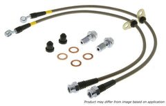 StopTech 89-98 Nissan 240SX (300ZX Upgrade) Rear Stainless Steel Brake Lines