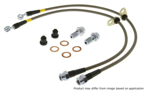 StopTech 94-99 Toyota Celica Front Stainless Steel Brake Lines