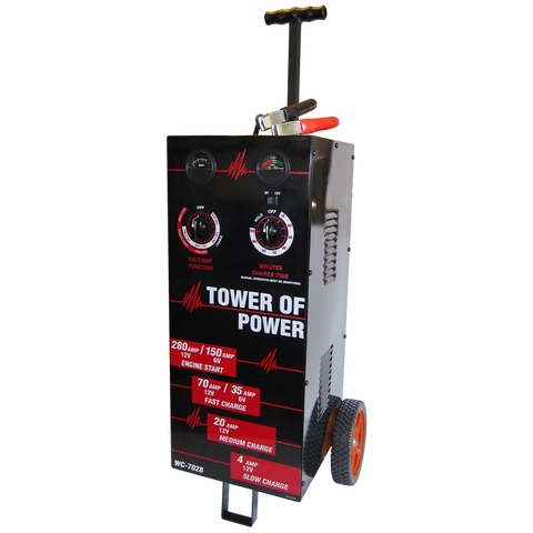 Autometer Wheel Charger Tower of Power Man 70/30/4/280 AMP
