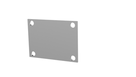 QTP Bolt-On QTEC Low Profile Cover Plate