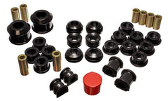 Energy Suspension 02-04 Acura RSX (includes Type S) Black Hyper-Flex Master Bushing Set