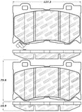 StopTech Performance 09-13 Infiniti FX35/FX37/FX45/FX50/08-13 G37 / 09-12 370Z Front Brake Pads