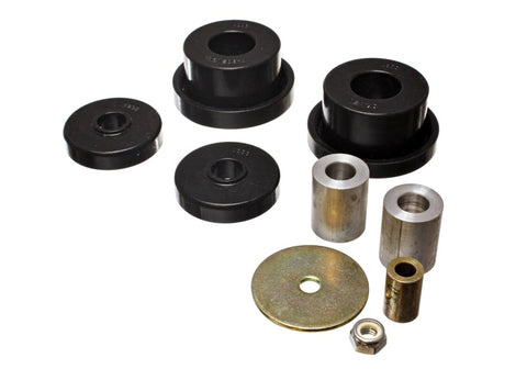 Energy Suspension 08-10 Chrysler Challenger/07-10 Charger RWD Black Rear Diff Mount Bushing Set