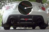 Rally Armor 13-17 Subaru BRZ / Scion FR-S Black UR Mud Flap w/ Blue Logo