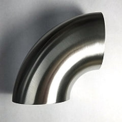 Stainless Bros 2.25in SS304 90 Degree Elbow 1D / 2.25in CLR  - 16GA / .065in - No Leg Mandrel Bend