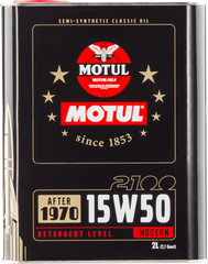 Motul 15W50 Classic 2100 Oil - 10x2L
