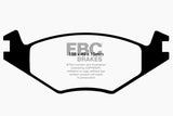 EBC 86-93 Volkswagen Cabriolet 1.8 Redstuff Front Brake Pads