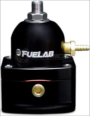 Fuelab 515 EFI Adjustable FPR 25-90 PSI (2) -10AN In (1) -6AN Return - Black