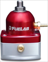 Fuelab 515 EFI Adjustable FPR 25-90 PSI (2) -10AN In (1) -6AN Return - Red