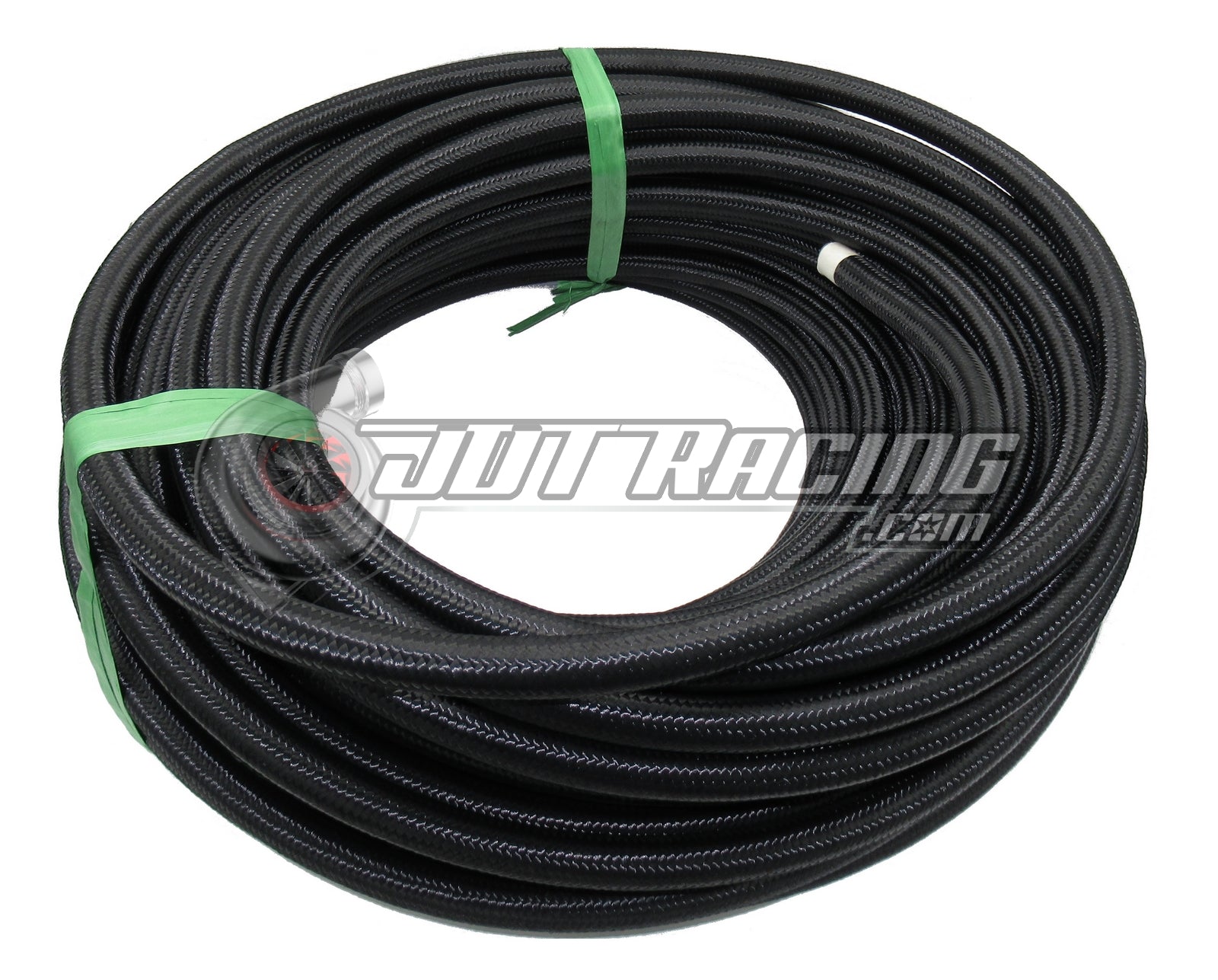10AN AN10 Black Nylon Braided Stainless Steel PTFE Fuel Hose E85