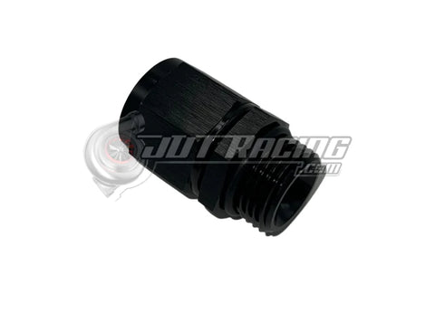 JDT Racing 8AN Male ORB w/ O-Ring to 10AN Female AN Fitting Adapter, Black