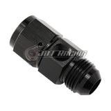 JDT Racing 8AN Male to AN8 Female Swivel Adapter Fitting w/ 1/8" NPT Sensor Port Black