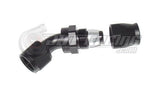 AN10 10AN 45 Degree PTFE Teflon Swivel Hose End Fitting Adapter Black QUALITY!