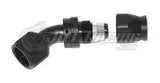 AN12 12AN 45 Degree PTFE Teflon Swivel Hose End Fitting Adapter Black QUALITY!