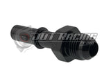 JDT Racing 6AN Male to 3/8" Male GM EFI Quick Connect Straight Fuel Adapter Fitting Black