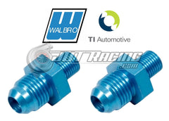 (2x) Genuine Walbro 128-3039 6AN Fitting In/Out M10x1.0 for GSL391 GSL392 GSL393