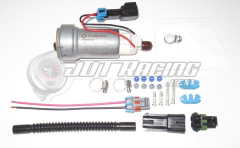 Walbro/TI F90000285 525lph Hellcat Fuel Pump & Install Kit & Rewire Kit E85 Flex